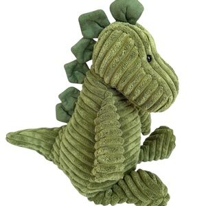 Jellycat Cordy Roy Dino 12” Green Ribbed Plush Dinosaur Stuffed Animal RETIRED